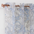 Custom Traditional Floral Pattern Sheer Living Room Curtains Burnt Out Design Tulle Drapes for Bedroom Window