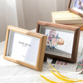 Oil Stick Picture Frame Three-dimensional Hollow Photo Frame Multi Sizes Hanging Wall Wooden Frame with Cardboard Wholesale