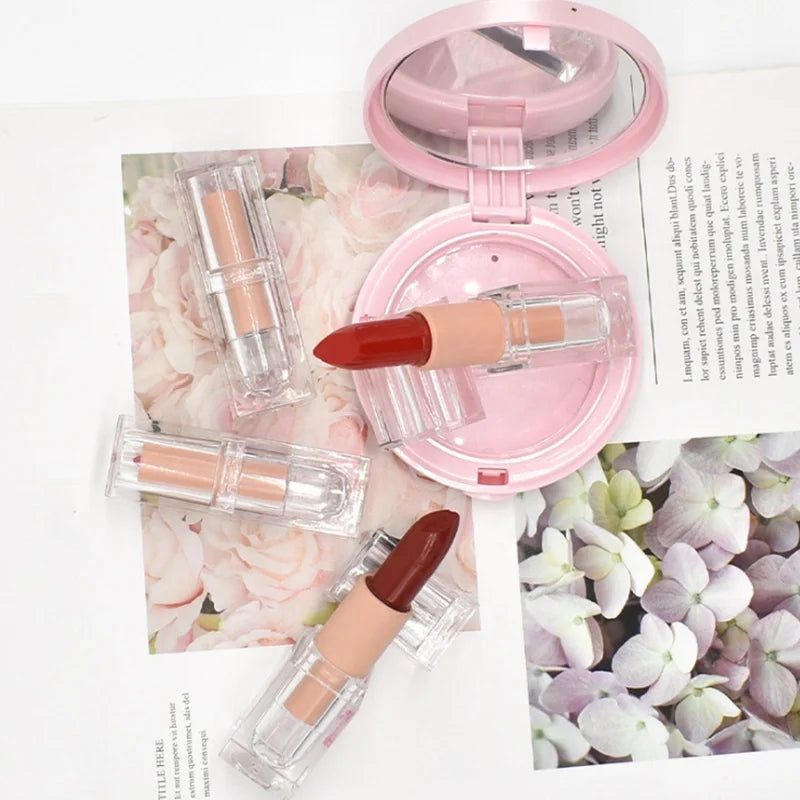 Private Label Customized Lipstick Waterproof Long Lasting Velvet Matte Finish Multiple Colors Lipstick