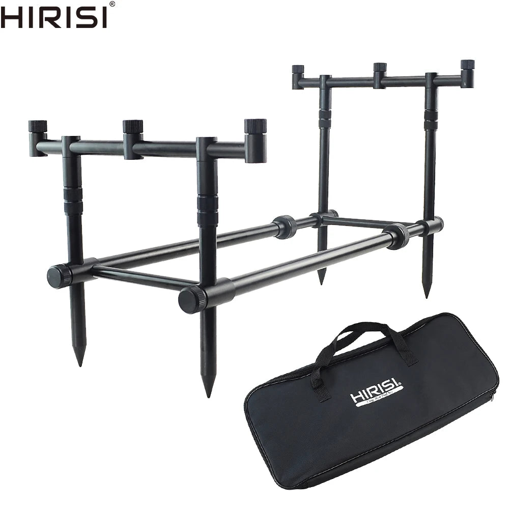 Carp Fishing Rod Pod Set for 3 Fishing Rods Bank Sticks Rod Holder Support RP140