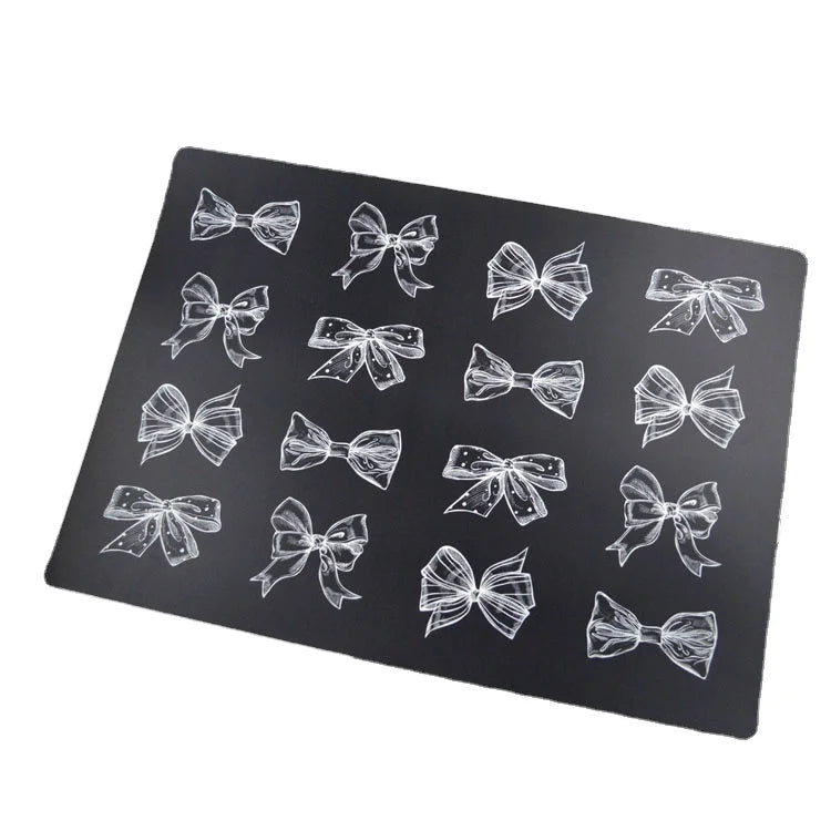 Eco-Friendly Waterproof PP Plastic Full Color Printed Customizable Size Table Place Mat Set Factory Wholesale Mats Pads