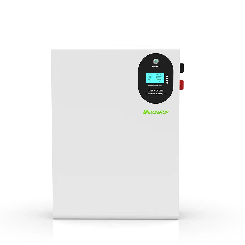 Lifepo4 Battery Pack 48v 51.2V 100ah 200ah 5kWh 10Kwh 20kWh Powerwall 10 kw Home Solar Storage Lithium Ion Batteries Pack