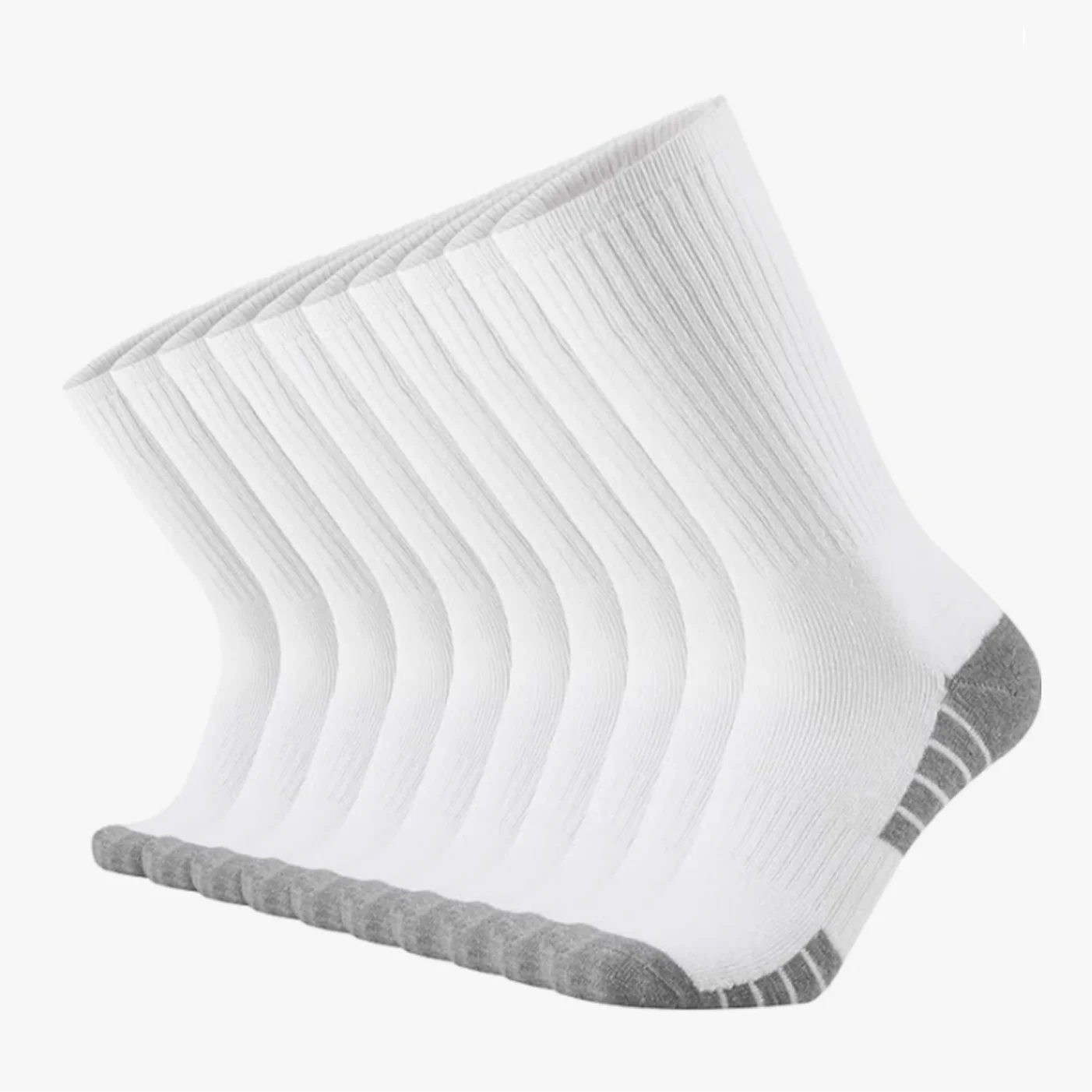 Custom Design Force Cotton Crew Cushioned Bootie Socks Moisture Wicking Work Socks Men