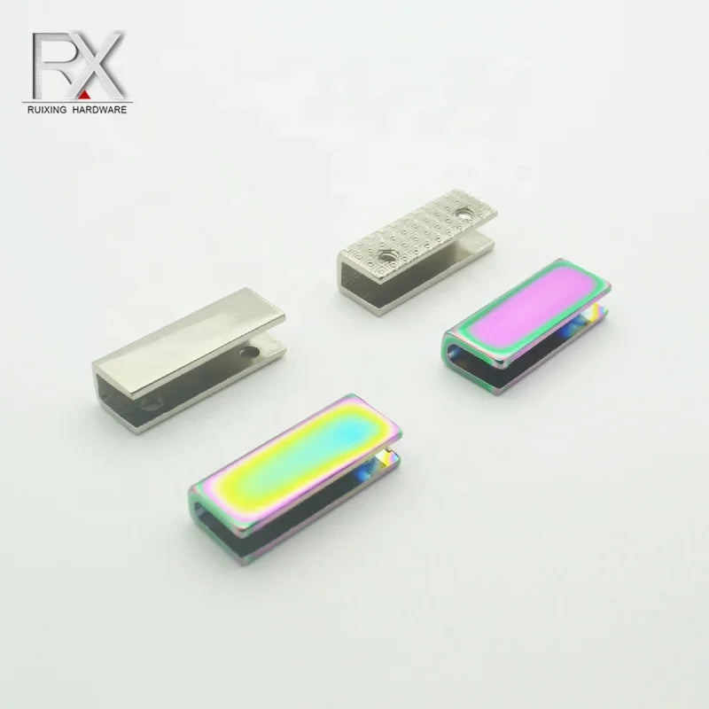 Guangzhou Metal Accessories Rectangle Stopper Zinc Alloy or Bag Strap Buckle handbag Strap End Clip Buckle for Bag Strap Clip
