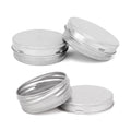 25g Metal Aluminum Sealed Cans Mini Aluminum Cosmetic Jar Tins Metal Jar Packaging  Aluminum Tin Box for Body Cream