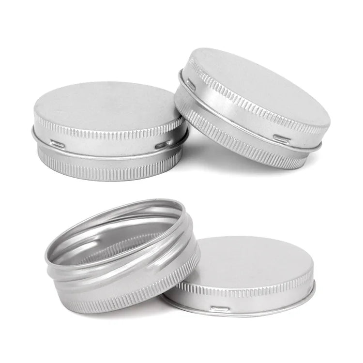 25g Metal Aluminum Sealed Cans Mini Aluminum Cosmetic Jar Tins Metal Jar Packaging  Aluminum Tin Box for Body Cream
