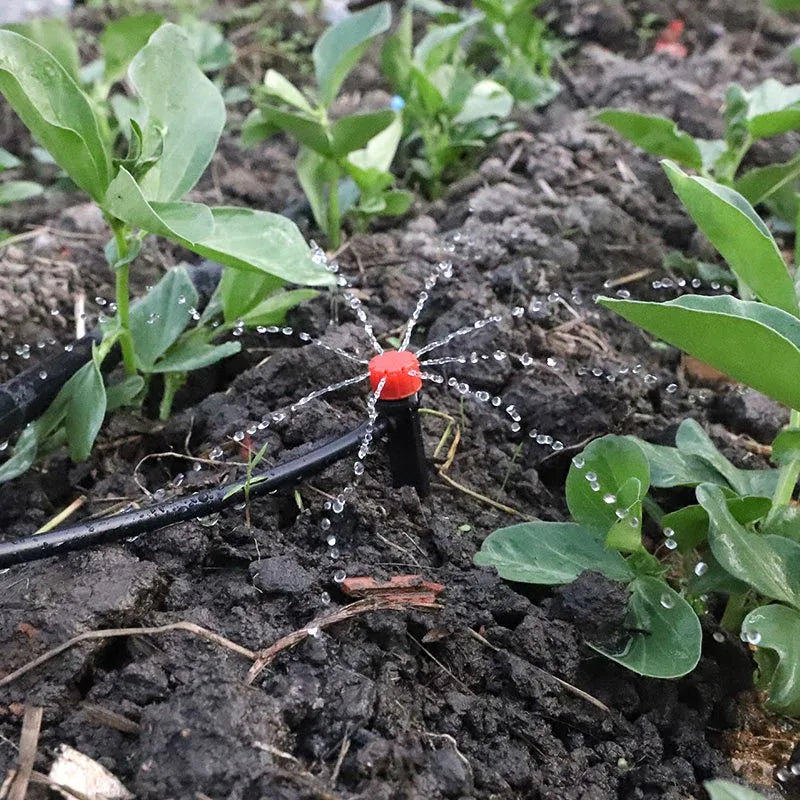 Plastic MICRO Sprinkler ADJUSTABLE Dripper EMITTER Plant Watering Garden Irrigation System