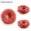 Valentine Heart Pattern Emboss Donut Shape Cake Molds Food Grade Mousse Pastry Baking Tools Silicone Moulds