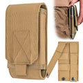 6" Mobile Phone Pouch 8000D Nylon Molle Phone Holder Case for iPhone 11 Pro X XS Max XR 7 8 6/6s Plus