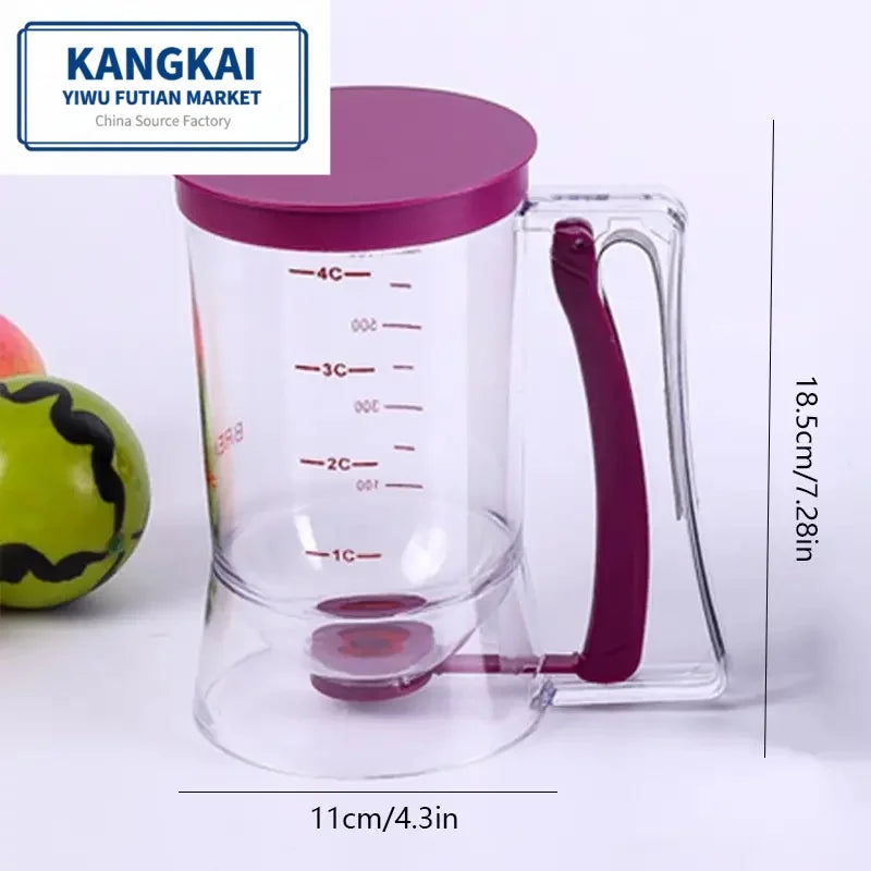 Home Kitchen Use Round Plastic Dough Dispenser and Pastry Cutter Packed in Box for Baking & Pastry Tools MegaBDM