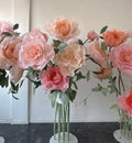 Q143 Hot Sale New Design Giant Flower Bouquet Wedding Luxury Decoration Flower Customized Giant Flower Wedding Layout