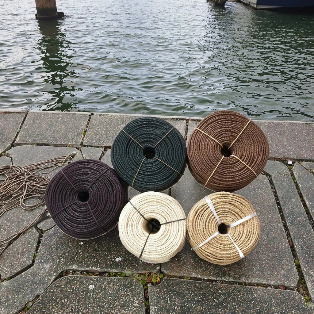 PP PE 4mm-60mm Ropes 4mm 6mm 10mm16mm Twisted Plastic Rope Polypropylene Waterproof 3Strand PP Twist Ropes Packaging