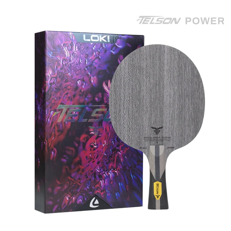 Ping Pong Factory Professional OEM ODM Pingpong Blade Lighter Telson Carbon Fiber 7 Ply Table Tennis Racket Blade