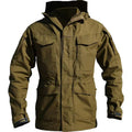 Men's  Jacket Outdoor Waterproof Camouflage Parker Suit Soft Shell Custom Jacket Field Jacket Stand Woven 100% Polyester