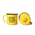 Best Selling Sublimation Custom Logo Printed Enamel Classic Style Portable Travel Beer & Hiking Camping Mug