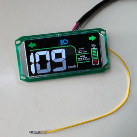 Colored LCD Display Dashboard 48v-96v Battery Level/Speed/Light Indicator Meter for Electric Scooter Bike Tricycle Diy Parts