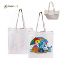 Prosub Wholesale Linen Sublimation Tote Bag Blank Customized Printing Large Shopping Handbag Sublimation Tote Bags