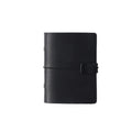 AIGUONIU Vintage A7 Notebook Binder Genuine Leather Daily Planner Journal Sketchbook for Drawing Loose-leaf Hardcover Stationery