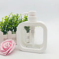 300ml 500ml Square  Cosmetic Container Plastic Colorful Hand Wash Liquid Soap Foaming Bottles Body Lotion Foam Bottle with Pump