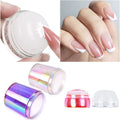 Jelly Silicone French Design Stamping Plate DIY Manicure Tools with Nail Art Stamper Scraper OFFER on Nail Supplies