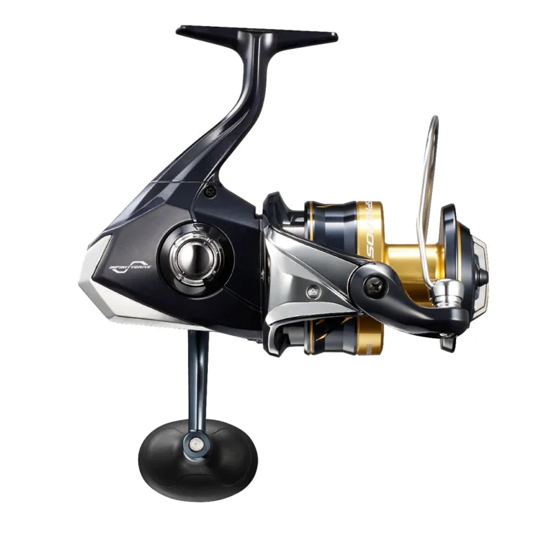 SOCORRO SW Reel 5000 6000 8000 10000 Max Drag 10kg/12kg 4+1BB Fishing Wheel Big Sea Saltwater Spinning Reels