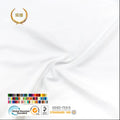Wholesale White Color Polyester Dty Brush Dbp Double Brushed Poly Jersey Fabric Stretch High Quality Fabric White