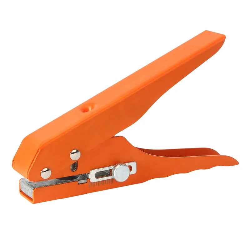 Woodworking DIY Tools 8/10mm Punching Pliers with Hole Drill PVC Card Edge Banding Punching Pliers
