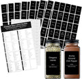 Custom Printed Jar Logo Kitchen Stickers Sticker Waterproof Self Adhesive Vinyl Roll Bottle Spices Stickers