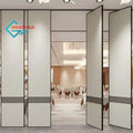 Modern Design Operable Soundproof Melamine Partition Wall for Office School Hospital Meeting Rooms Sliding Foldable Movable
