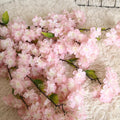 K-0536 Different Types Silk Cherry Blossom Tree Branch Artificial Sakura Flower for Wedding Decor