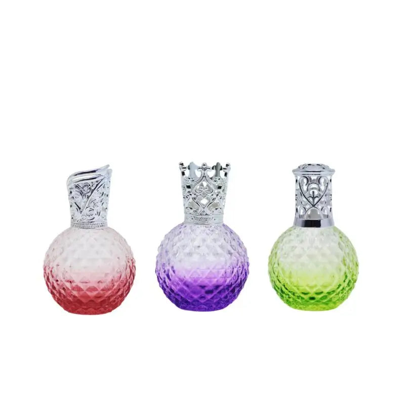 Spot Wholesale Berger Style Home Aroma Glass Lamp Catalytic Perfume Lamp All-Season for Aromatic Use