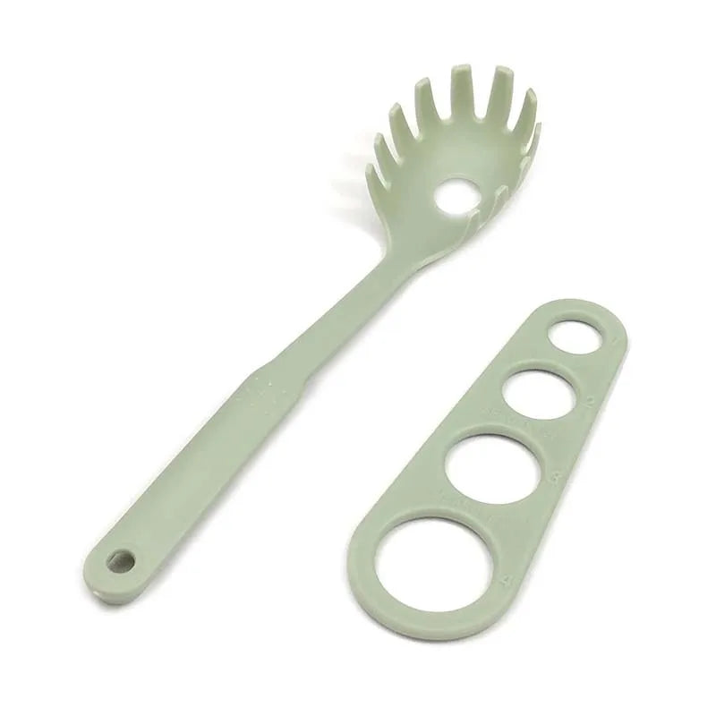 Wholesale Kitchen Tools Pasta Ladle Strainer Pasta Spoon Pasta Measuring Set Ladle Plastic Noodle Spoon