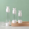 Cosmetic Luxury Airless As Mist Spray Bottle 15ml 30ml 50ml Vacuum Pressed Empty Customizable Screen Printed Screw Cylinder