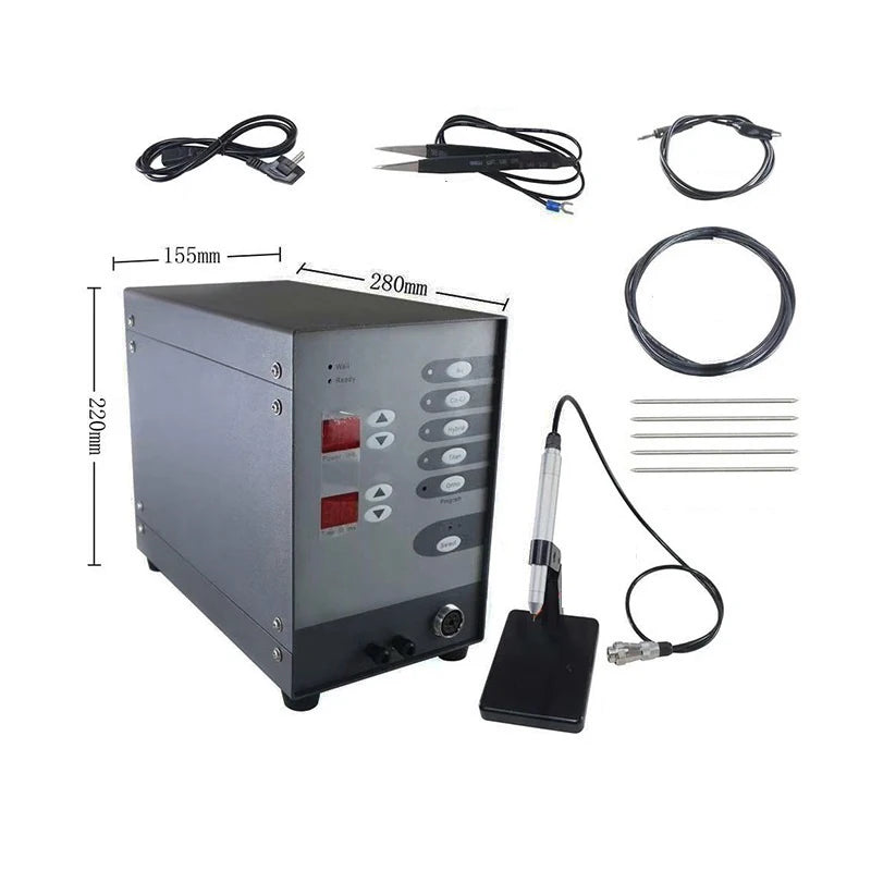 Hot Sale 100W Automatic Numerical Control Handheld Pulse Argon Arc Welder Goldsmith Jewelry Spot Welder Jewelry Tools Equipment