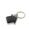 Both Side Logo Metal KEYCHAIN with Custom Logo-- Laser Engrave logo for Free