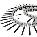 SDPSI Aluminium Dry Wall Screw Fasteners Black Bugle Head Oval Style Black Oxide Plastic Strip Collated Available Inch Metric