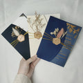 Personalized Customized Luxury Elegant 5x7 Inch Clear Acrylic Wedding Card Invitation Carte De Mariage