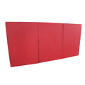 Customize Shape Color Vinyl Surface High Density Sponge Safety Wall Mount Pads 4' 6' Wall Padding