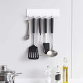 Wholesale Magnetic Suction Shelf Non-Punching Rack Hanger Hooks Metal Storage Hook for Bathroom Factory Supply Shower Storage