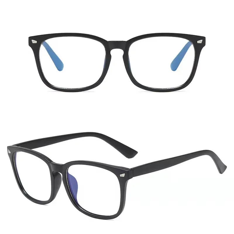 3871 Cheap TR90 2022 Glasses Anti Blue Light Squared Frame Full-rim Plastic Frame Unisex Magnetic Men Women Optical Glass Frame