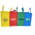 4pcs Separate Recyclable Waste Bin pp Woven Trash Garbage Sorting Bag Set Organizer Heavy Duty Waterproof for Home Kitchen