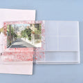 B-5536 Large Size Square Photo Frame Crystal Glue Epoxy Resin Mold Picture Frame Silicone Mould Desktop Ornament Tools Wholesale