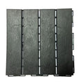44 Pcs Deck Patio Tile Interlocking Flooring Floor Tiles Outdoor 12''x12'' in Black