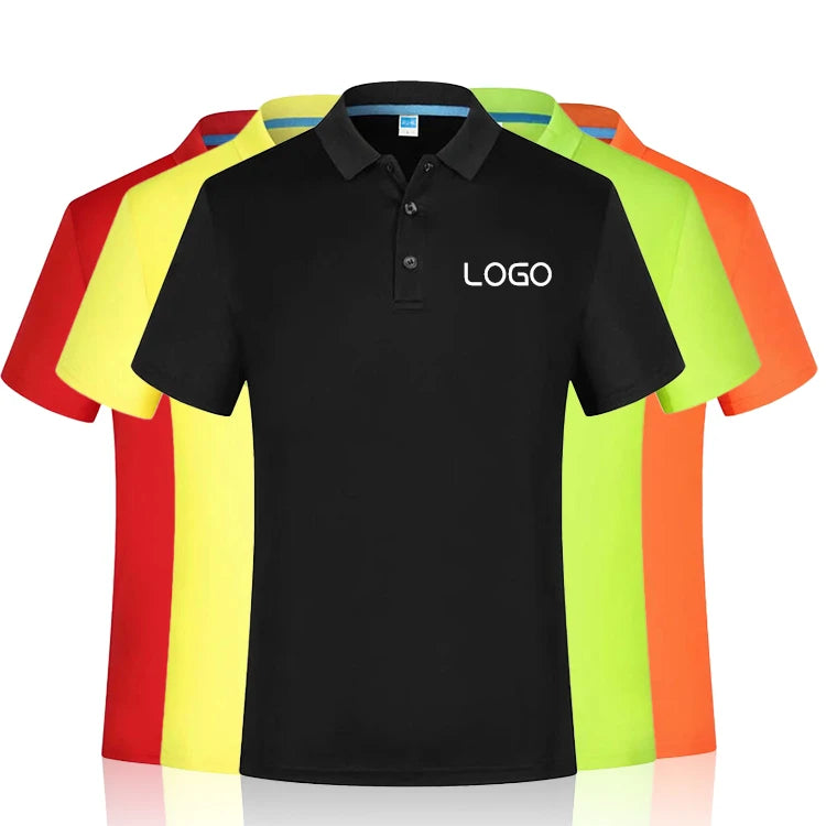 Cheapest Factory Wholesale Quick Dry Fabric Polo t Shirts Men's Short Sleeve Golf Collar t Shirts
