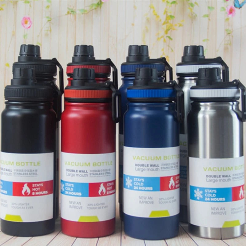 Top Sellers 2025 for 600ml/800ml Stainless Steel Sports Water Bottle Insulated Vacuum Flask for Gym Outdoors Camping