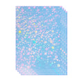 Letter Size Vinil Imprimible Holographic Printable Vinyl Sticker Paper Permanent Adhesive Sticky Vinyl For Custom Party Favor