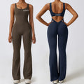XW-CLT8260 New Best-Selling Nylon and Spandex Hollow Back One-Piece Suit Peach Lifting Hip Micro One-Piece Yoga Clothing