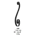 Ornamental Hand Forged Balcony Balusters Spindles  for Staircase Railing Handrail Balcony Balustrade Gate Fence Parts