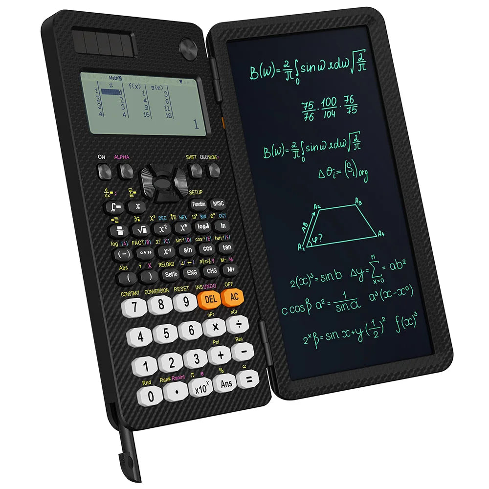 Newyes 16 Digits Mini Pocket Solar Calculator Notepad 6.5 Inch Scientific Calculator With Lcd Writing Tablet and Stylus Pen