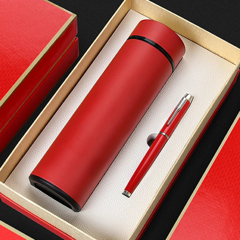 Gift Items Latest Creative Cheap Gift Items for Men/gift Items for Doctors/small Gift Items with Thermos and Pen